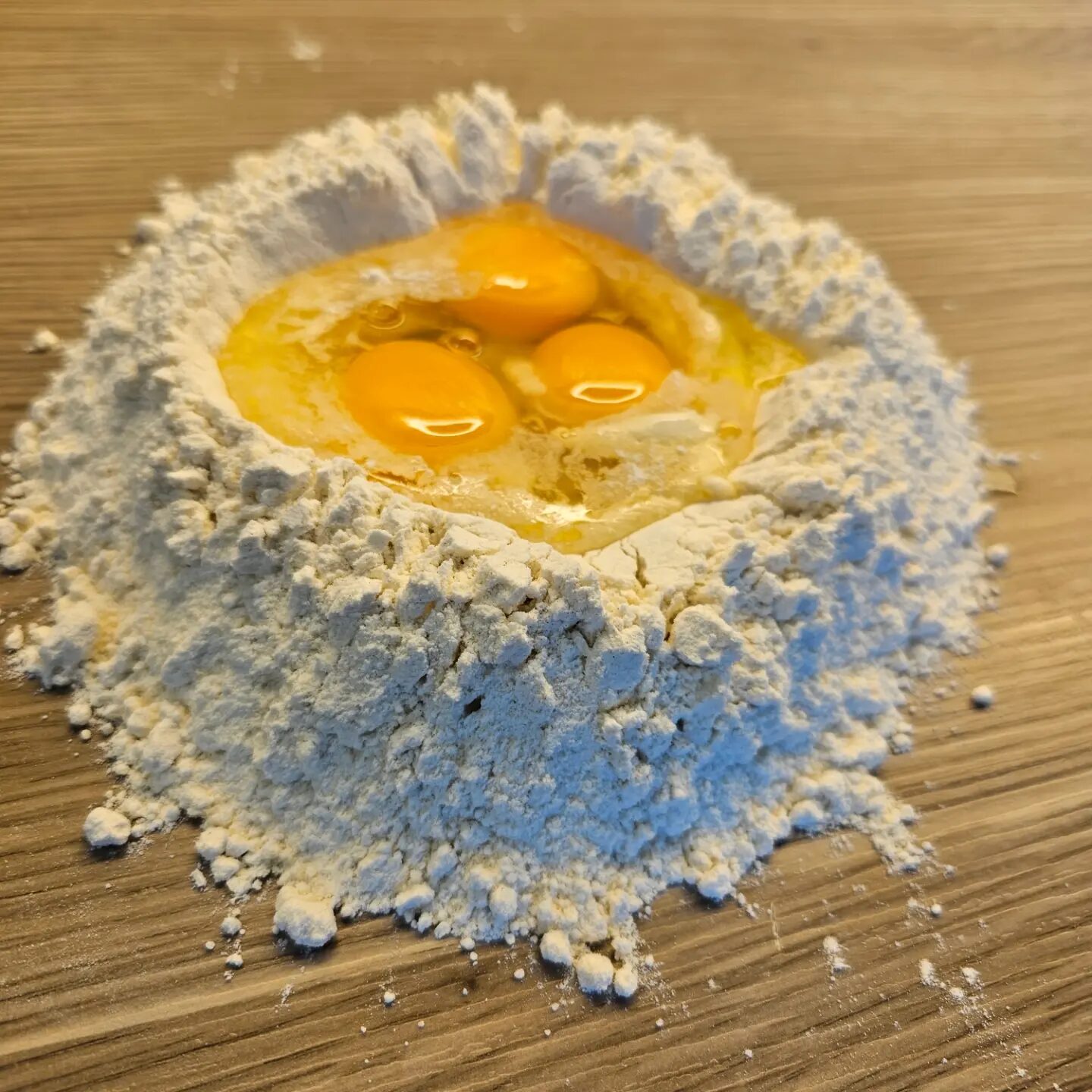 Hjemmelaget pastadeig med egg